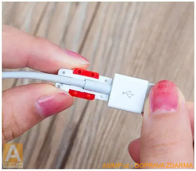 Protektor (ochrana) koncovek kabelů (2 ks) / A24-000006 / DOPRAVA ZDARMA