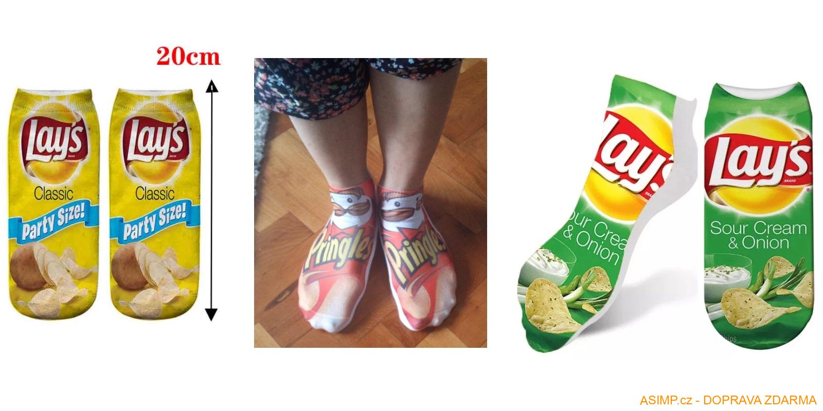 Unisex ponožky - Funny / A-001822