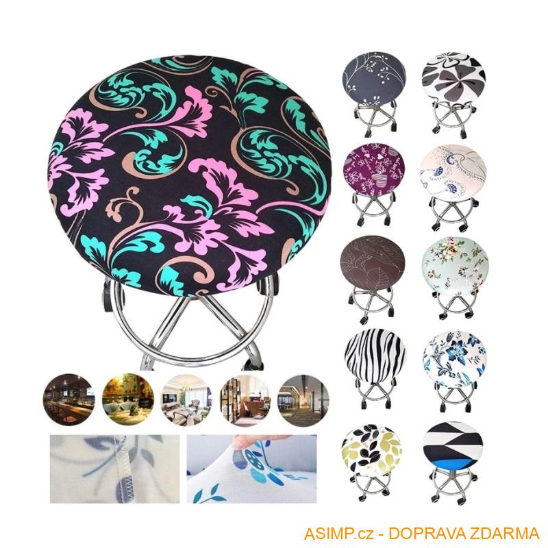 Kulatý potah na židli / A-001834