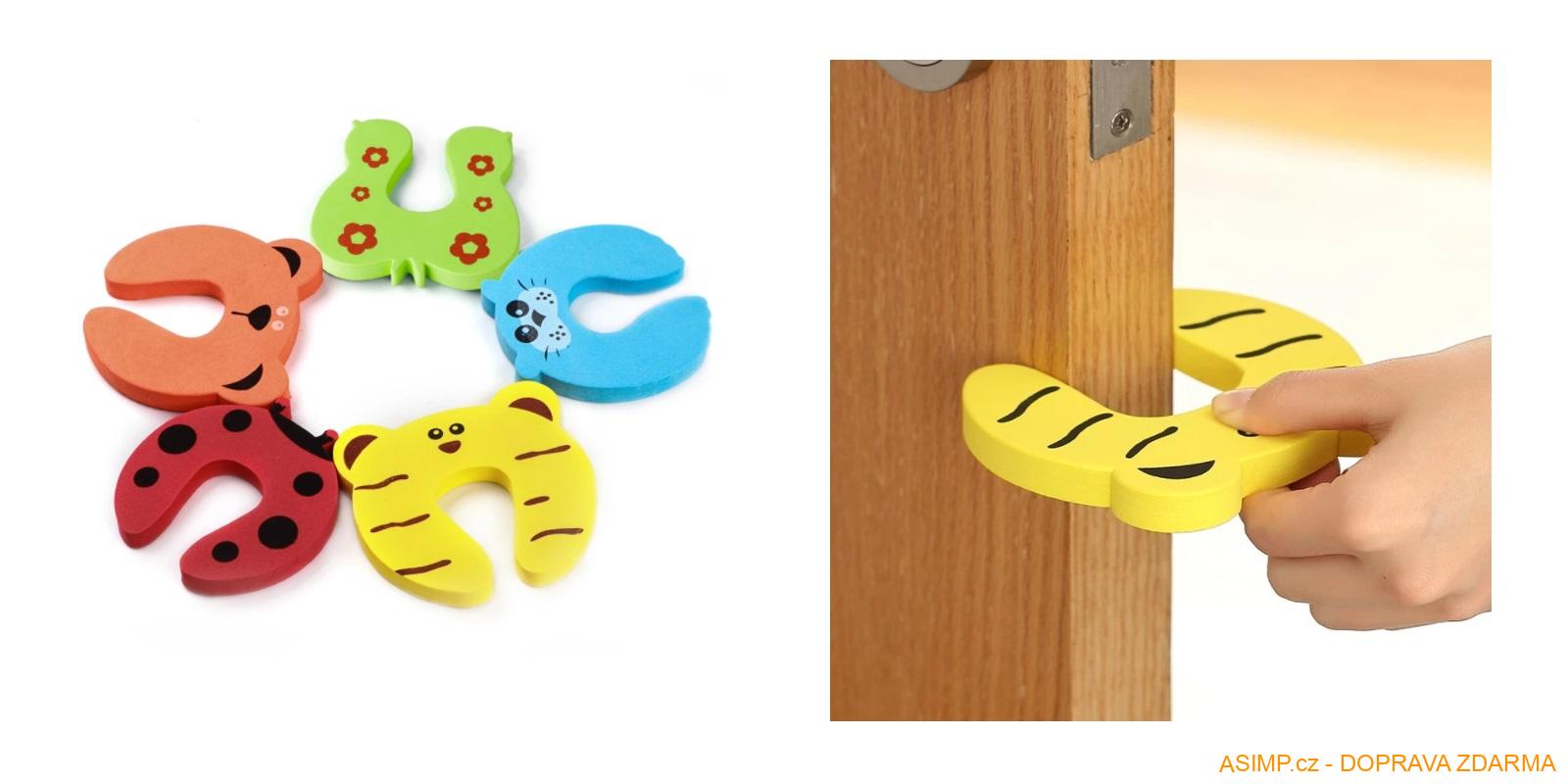 Dveřní zarážky (5 ks) / A-001960 / DOPRAVA ZDARMA