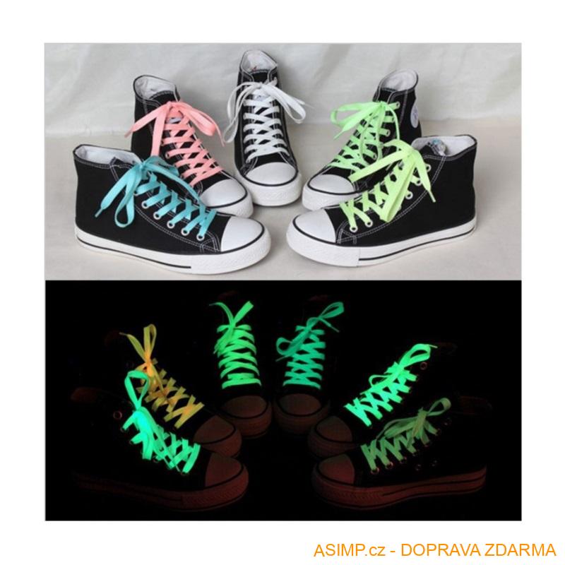 Svítící tkaničky (140 cm) / A-000255d / DOPRAVA ZDARMA