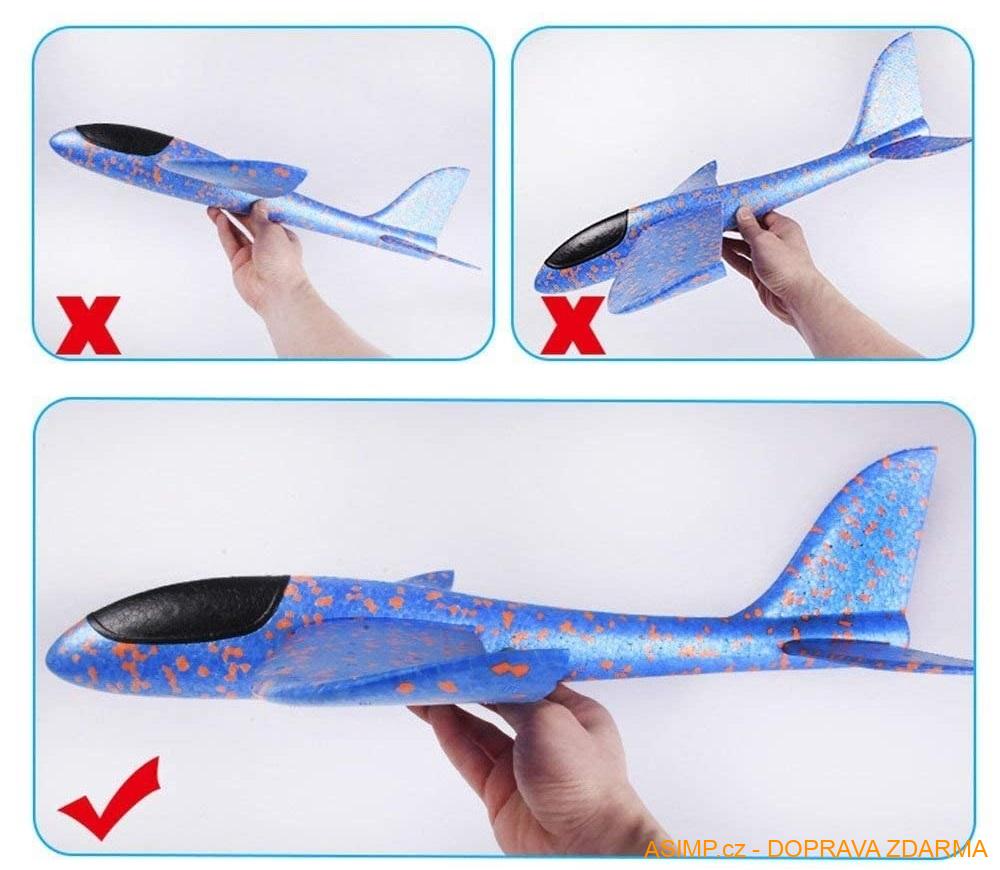 Letadlo - kluzák (malé) / A-002221a / DOPRAVA ZDARMA