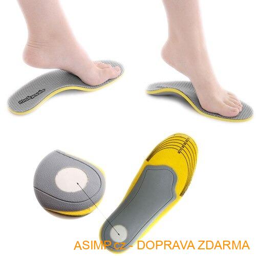 Zdravotní vložky do bot (EU 41 - 46) / A-001185b / DOPRAVA ZDARMA