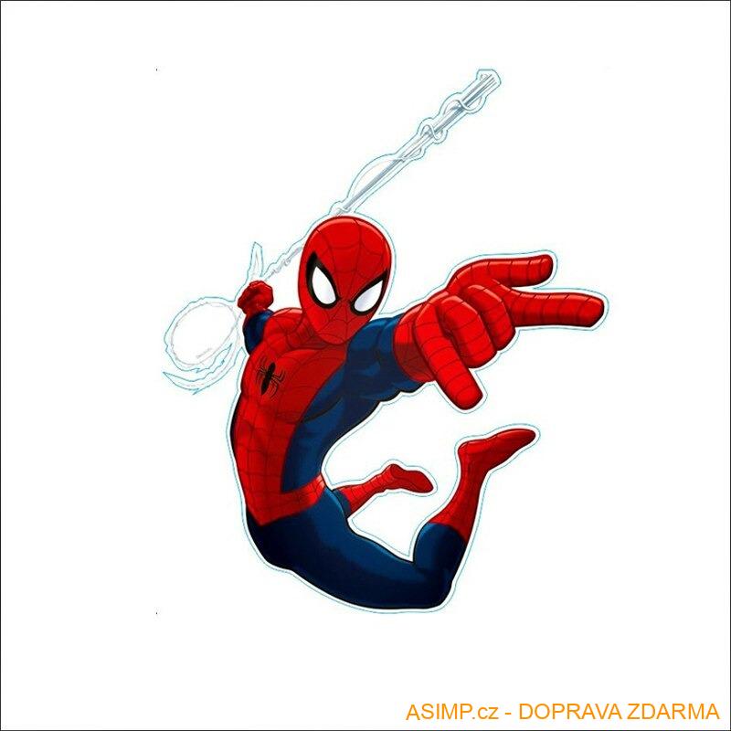 Samolepka na zeď - Spiderman / A-000931e / DOPRAVA ZDARMA