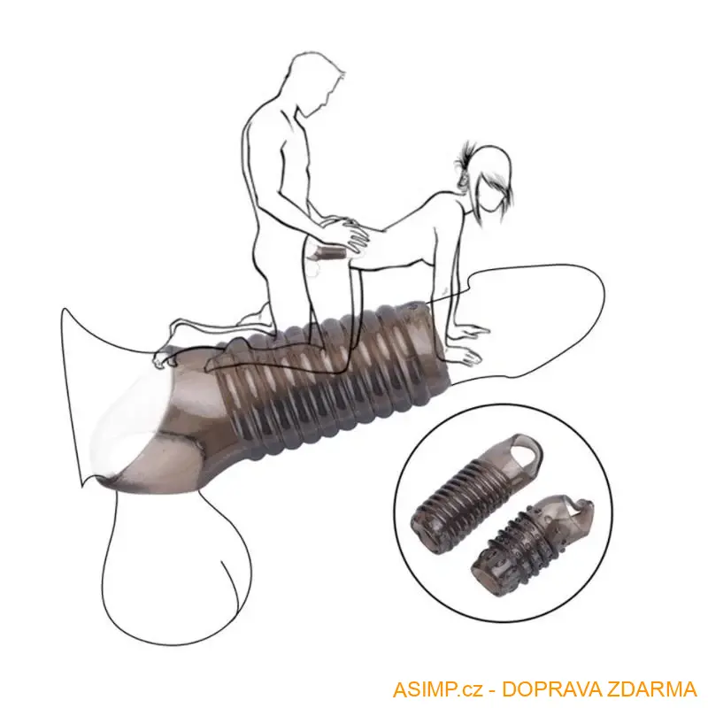 Sexuální pomůcka pro muže - stimulační návlek na penis / A-003050 / DOPRAVA ZDARMA