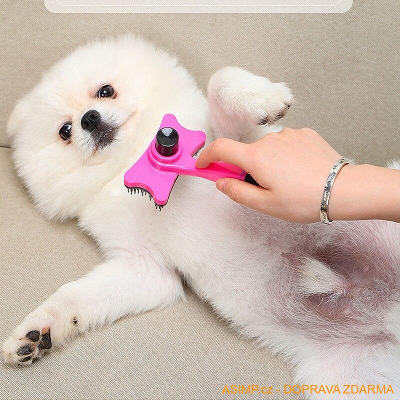 Kartáč na zvířecí srst / A-002236 / DOPRAVA ZDARMA