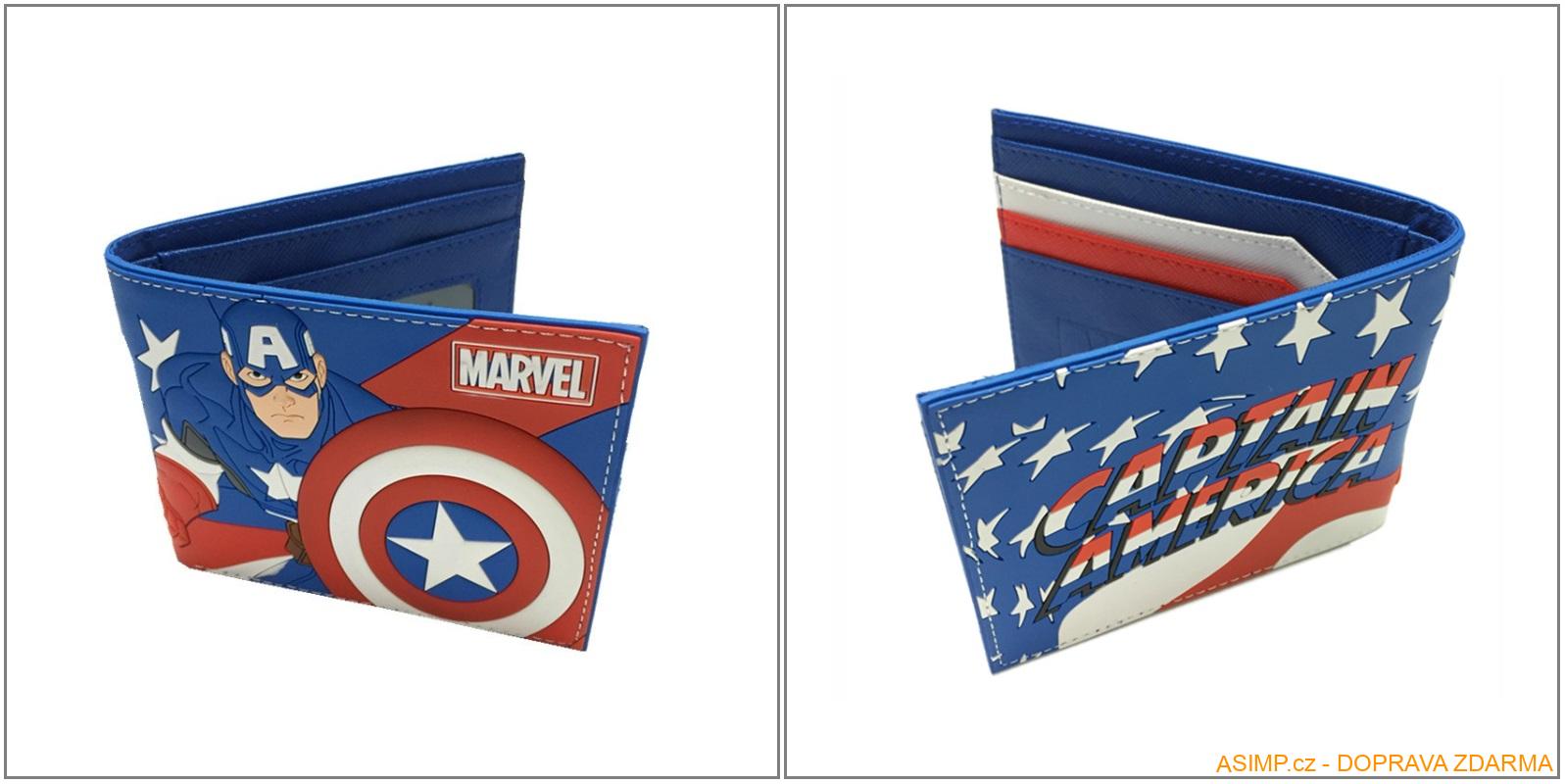 Dětská peněženka - Captain America