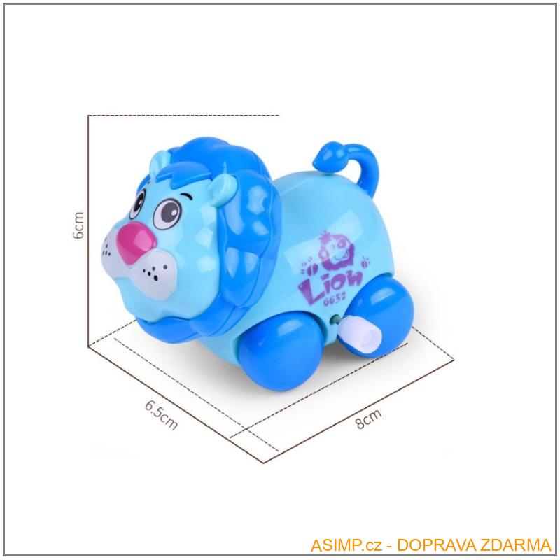 Dětská natahovací hračka - lev