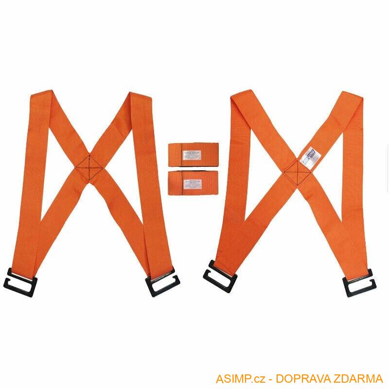 Zádové stěhovací popruhy (set pro 2 osoby) / A-001756 / DOPRAVA ZDARMA