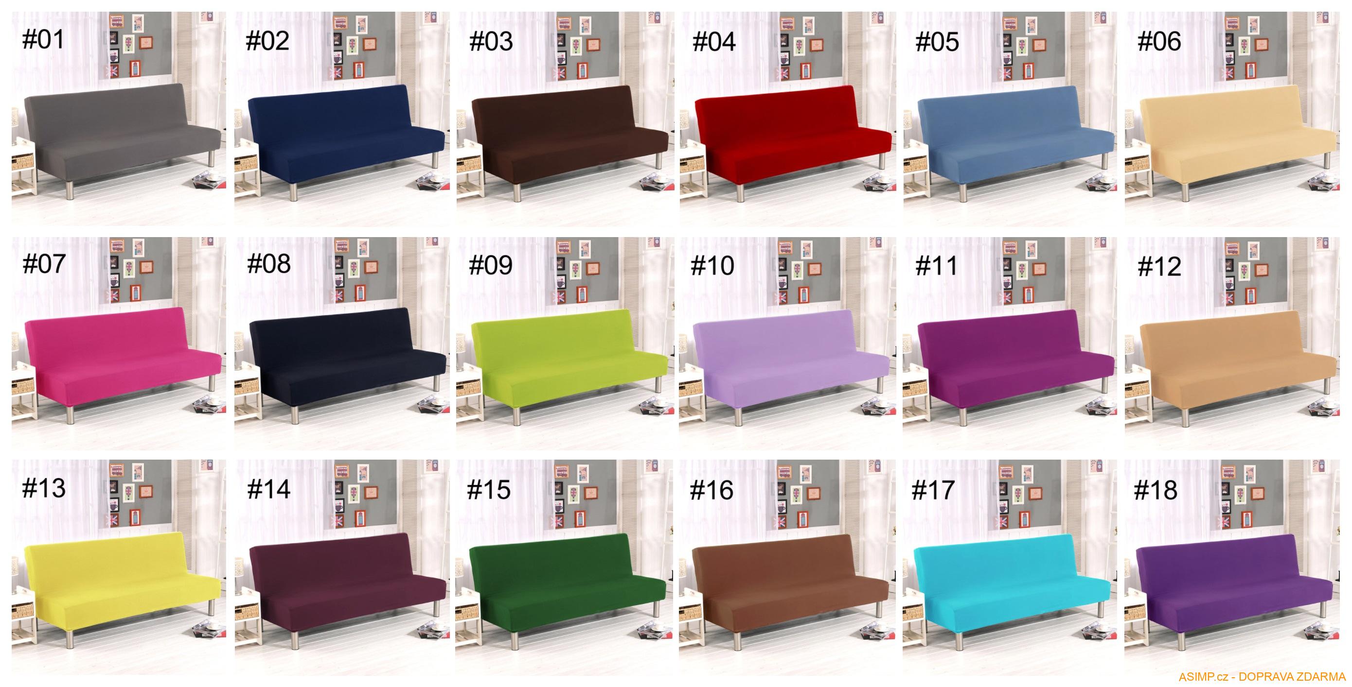 Strečový potah na sedačku / A-000268 / DOPRAVA ZDARMA