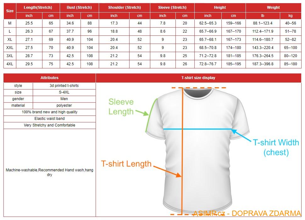 Pánské triko / A-000220
