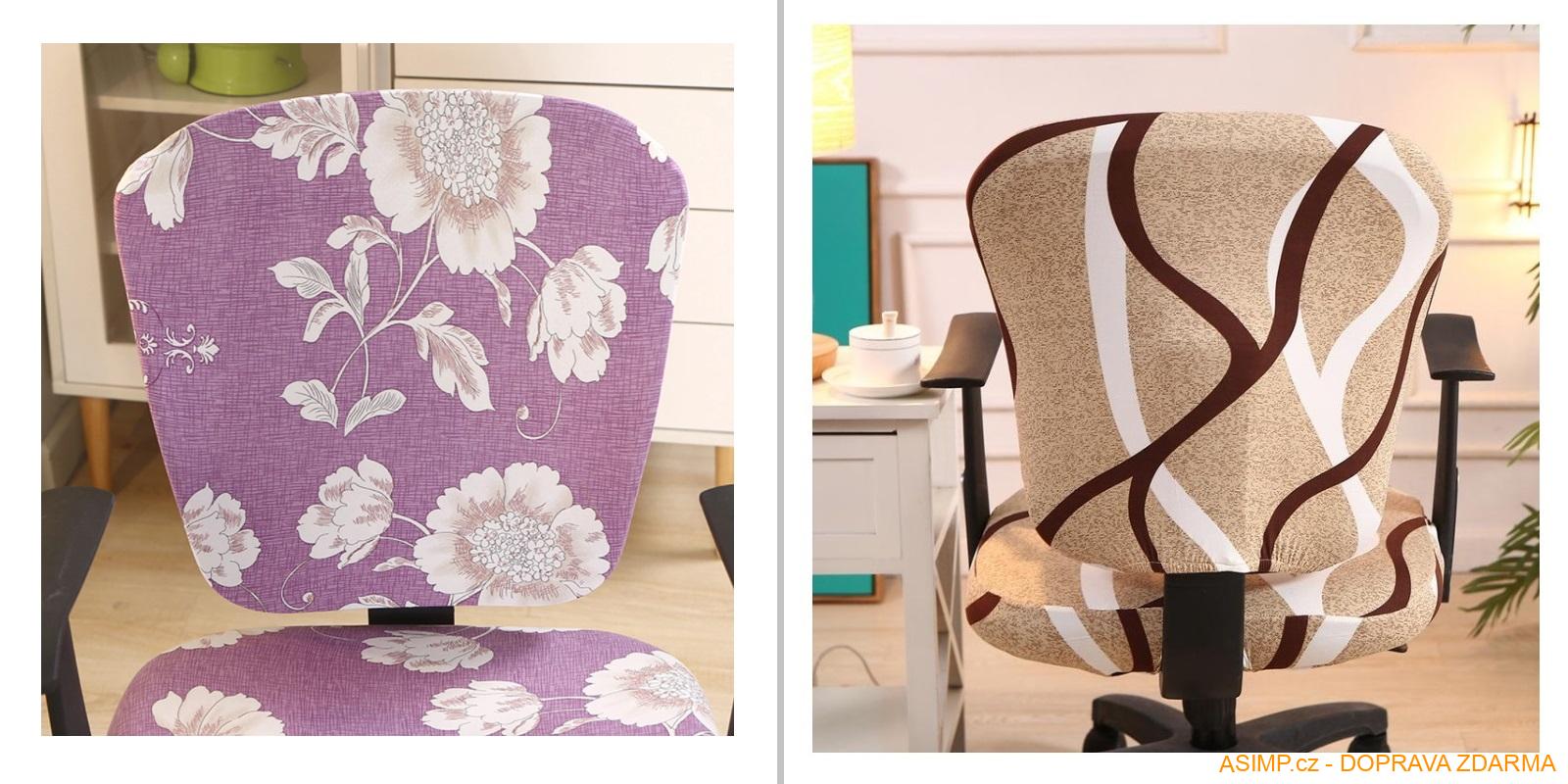 Potah na kancelářskou židli / A-001364