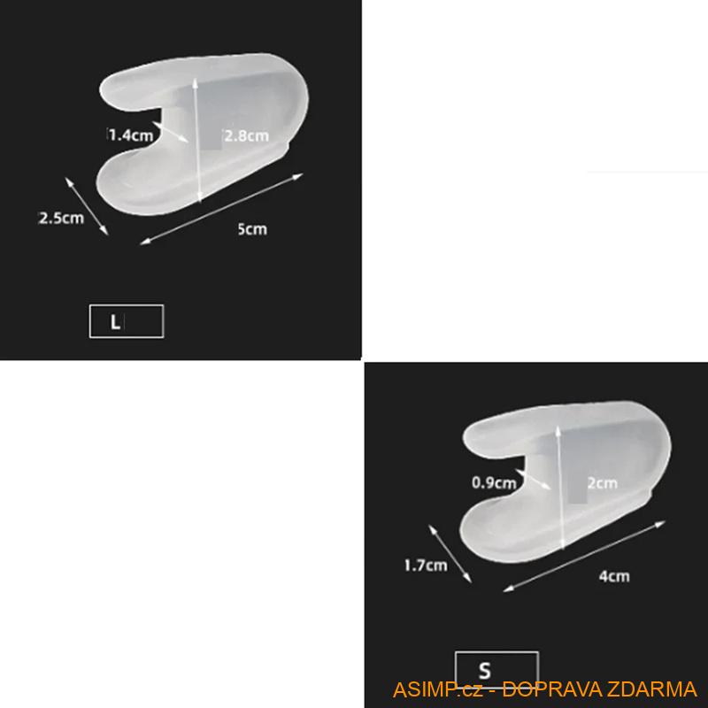 Korektor vbočeného palce (pár) / A-000134 / DOPRAVA ZDARMA