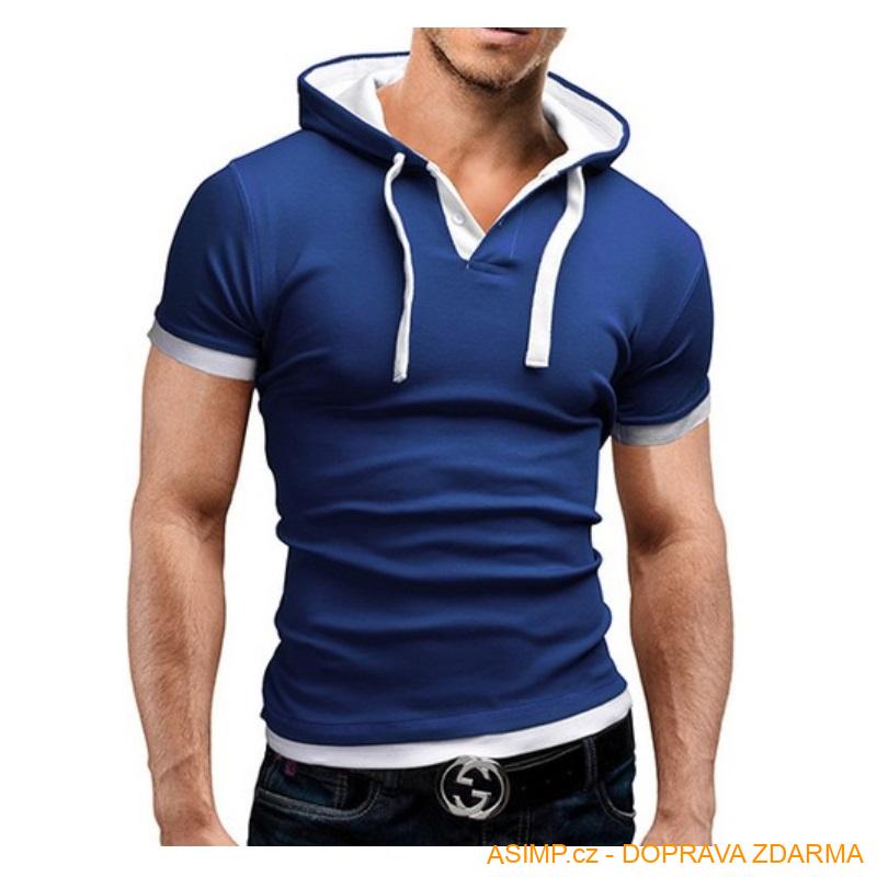 Pánské tričko s kapucí / A-000221