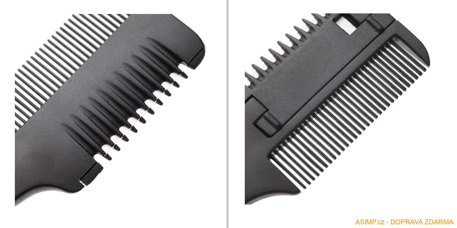 Žiletkový hřeben - trimmer / A-000957 / DOPRAVA ZDARMA