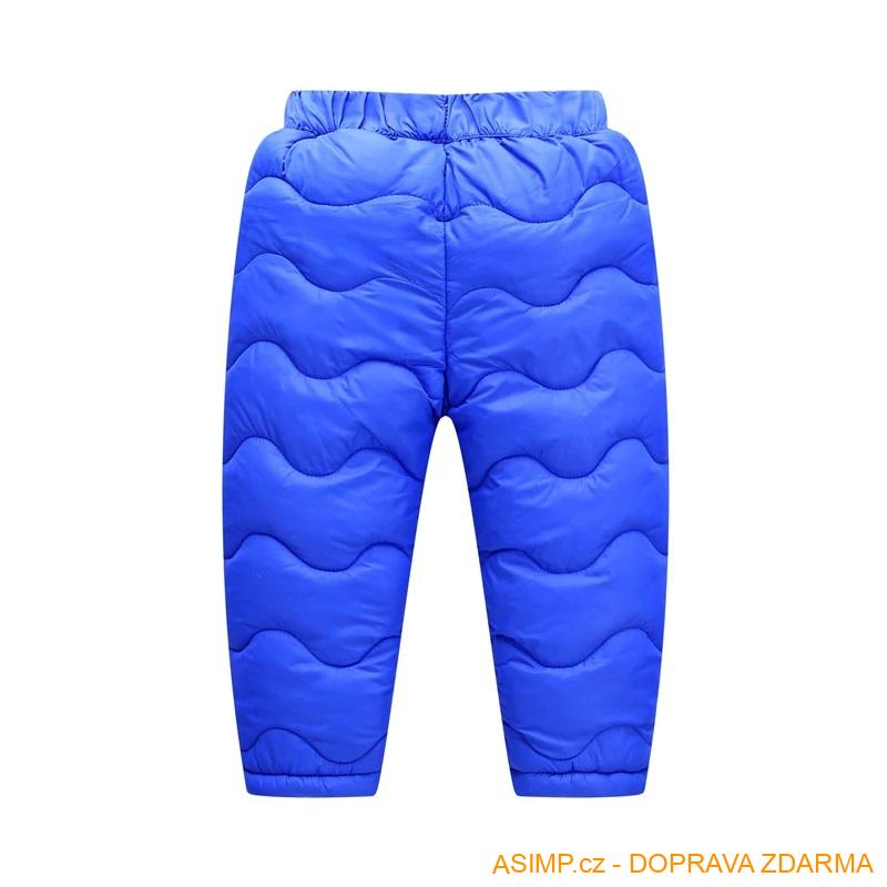 Dětské zateplené kalhoty / A-000601