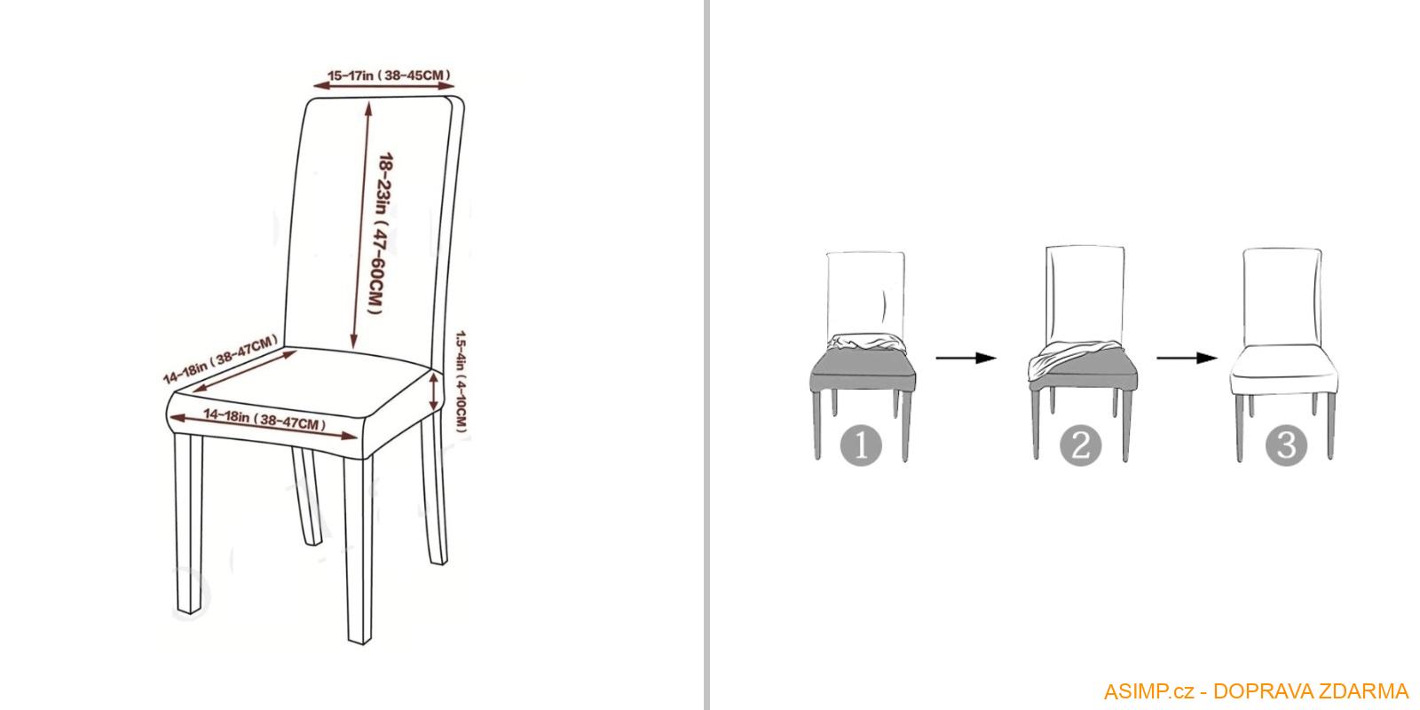 Potah na židli / A-000700