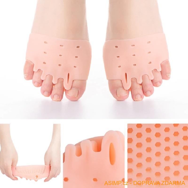 Korektor - oddělovač prstů (transparentní - 2 ks) / A-000946 / DOPRAVA ZDARMA