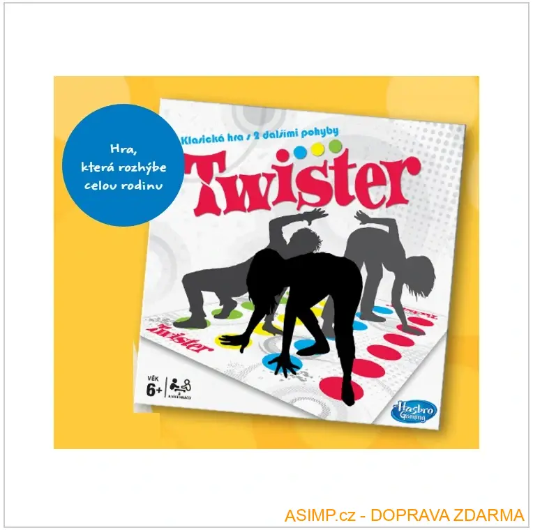 HASBRO - sada dětských deskových her (4 hry) / A24-000030a / DOPRAVA ZDARMA