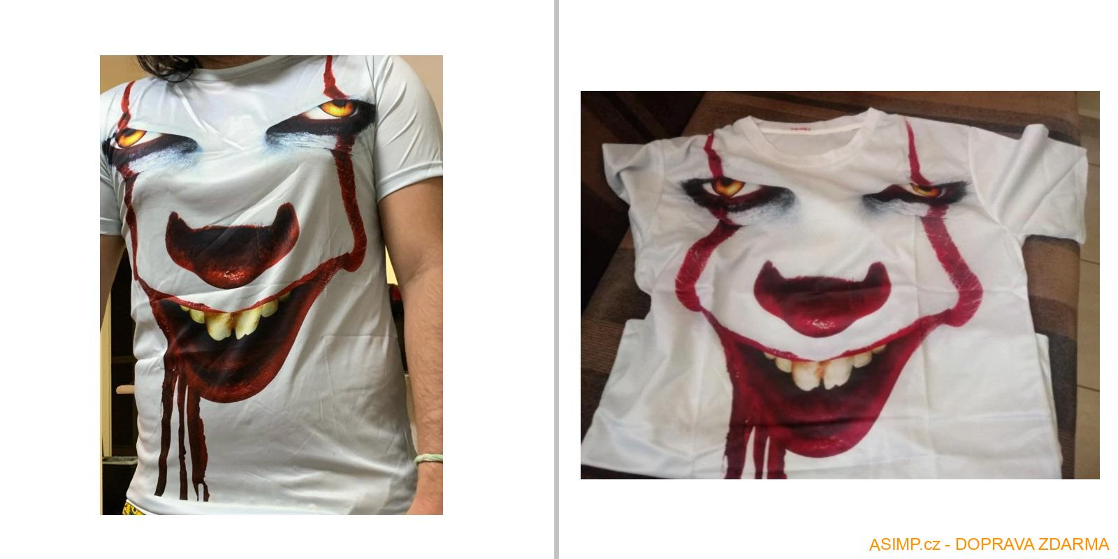 Pánské triko - Clown / A-001036