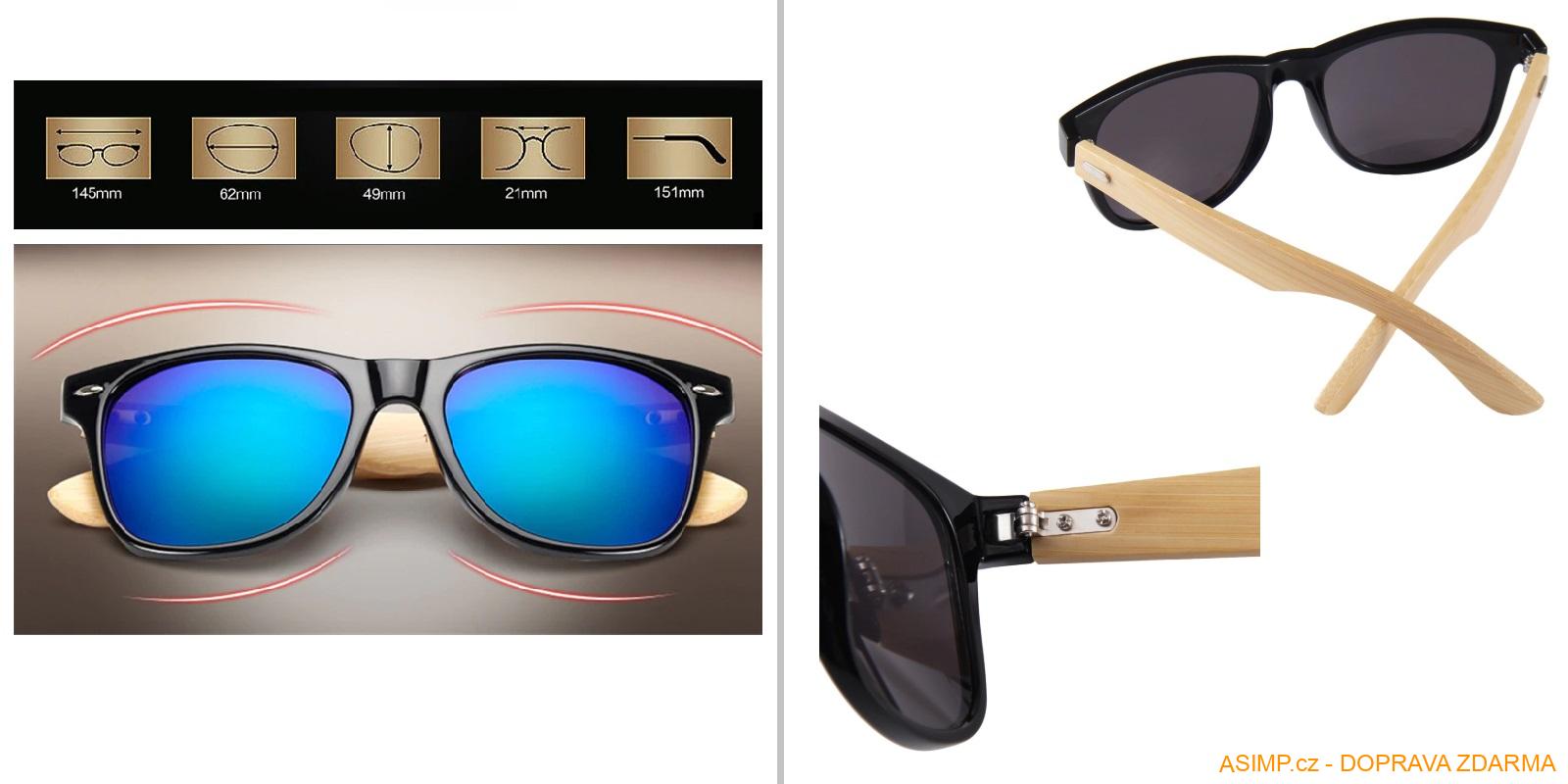 Unisex sluneční brýle / A-001059
