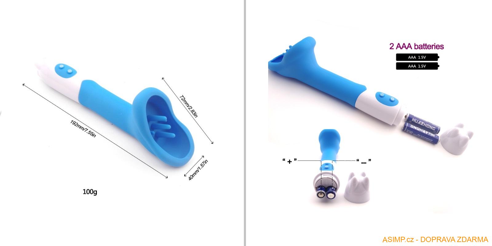 12 rychlostní vibrátor - G bod / A-001075