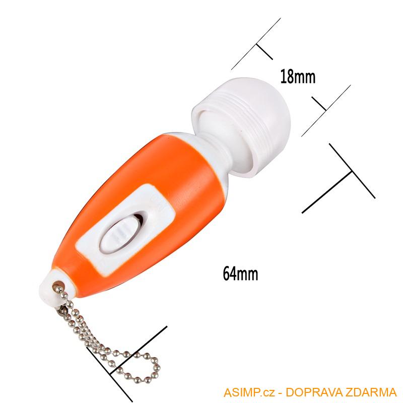 Diskrétní mini vibrátor (růžová) / A-001077 / DOPRAVA ZDARMA