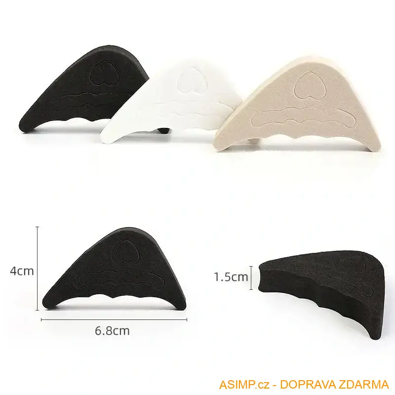 Výplň špiček dámských lodiček (béžová / 1 pár) / A-001195 / DOPRAVA ZDARMA