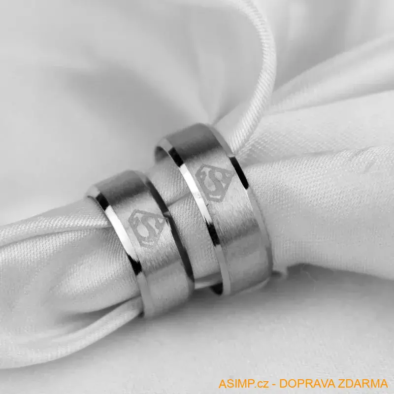 Pánský "akční" prsten - Superman (7) / A-001559 / DOPRAVA ZDARMA