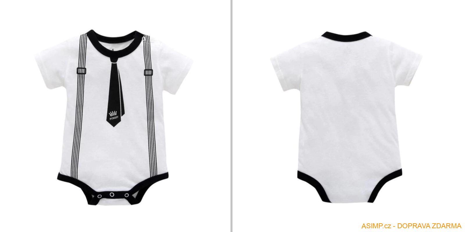 Dětské body - gentleman / A-001231