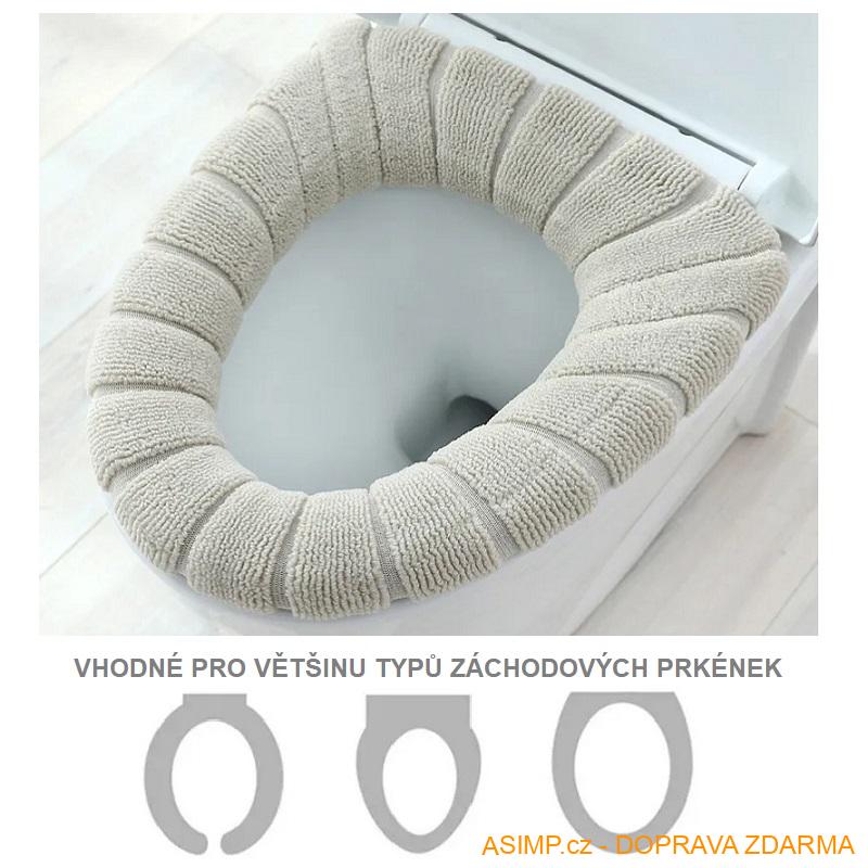 Potah na záchodové sedátko (barva zelená) / A-001424 / DOPRAVA ZDARMA