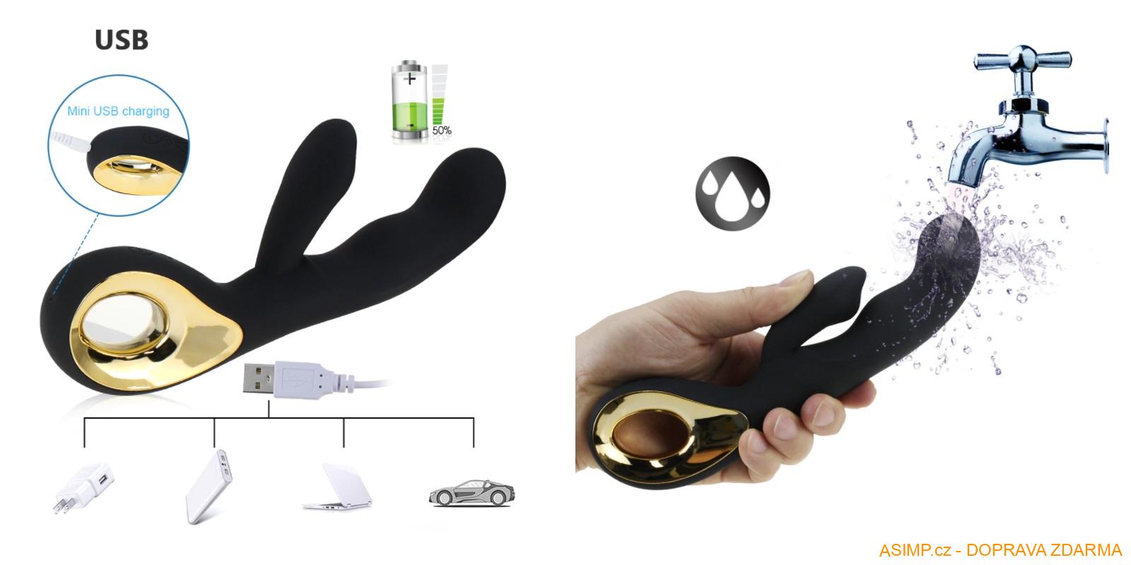 Vibrátor - vodotěsný / A-001720