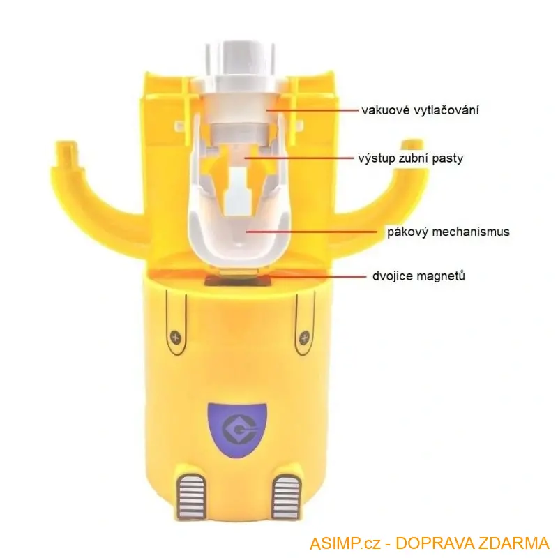 Dávkovač zubní pasty - Mimoň / A-001466 / DOPRAVA ZDARMA