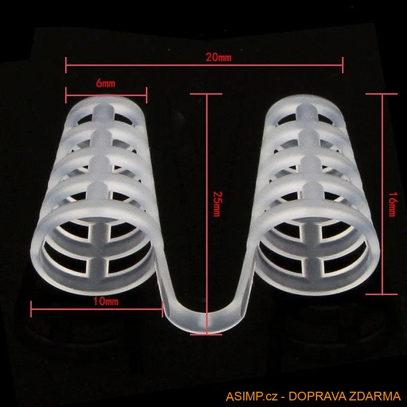 Nosní košíčky proti chrápání / A-001489 / DOPRAVA ZDARMA