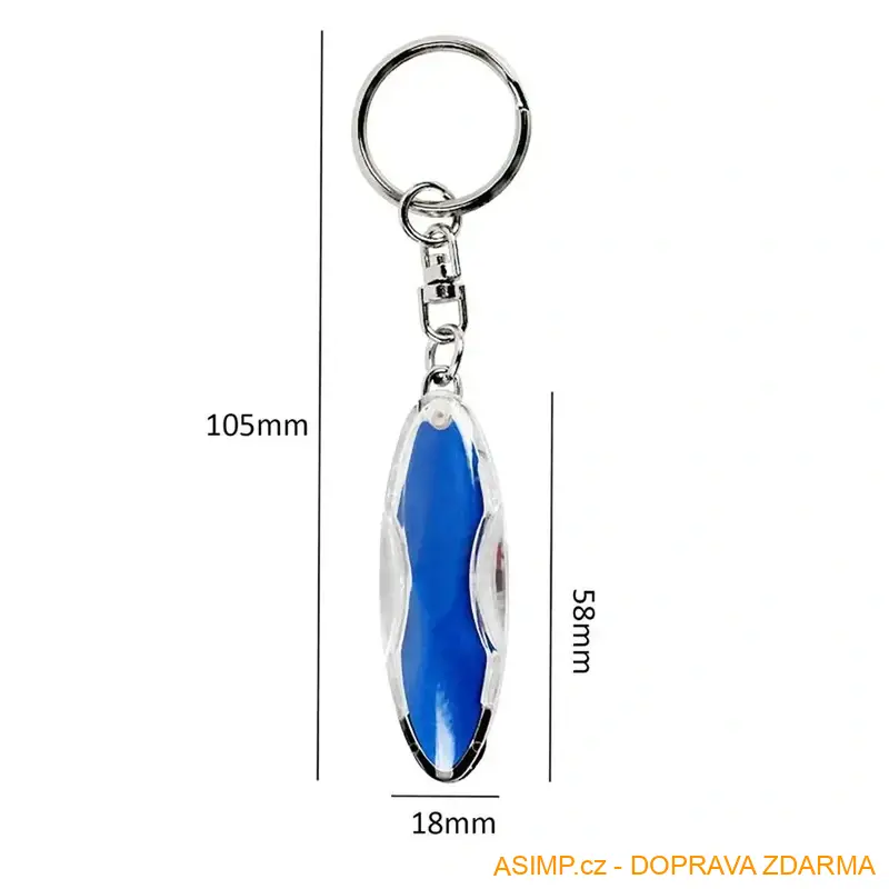 Antistatický přívěsek (černá) / A-004068 / DOPRAVA ZDARMA