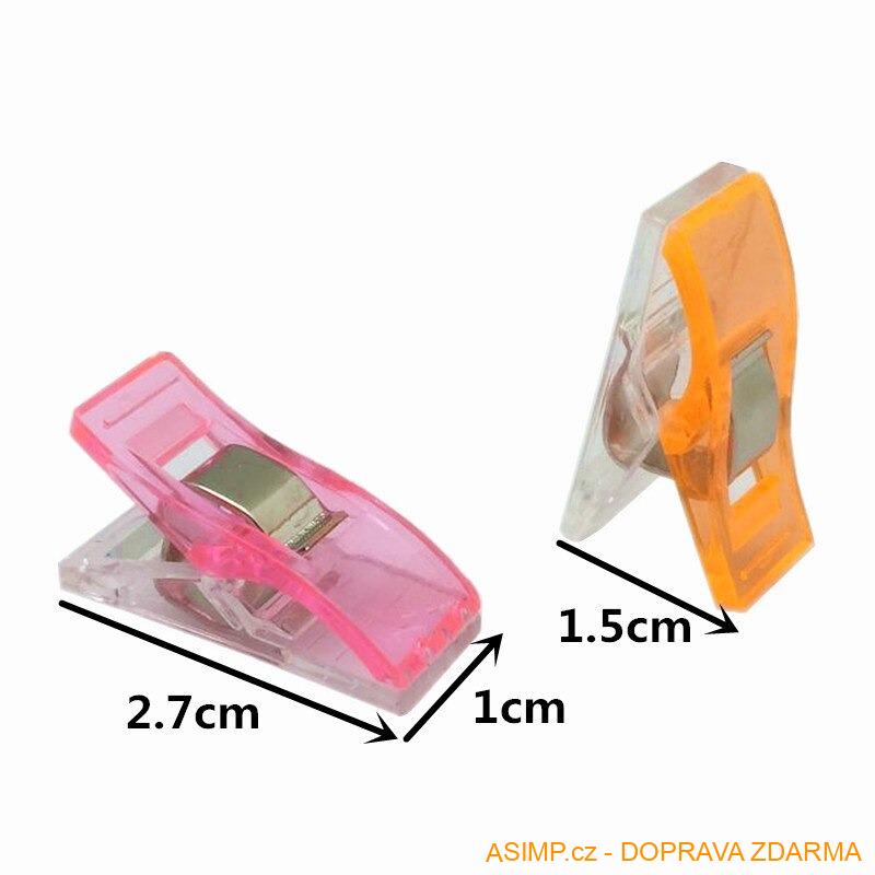 Vyšívací spony - klipy / A-002263 / DOPRAVA ZDARMA