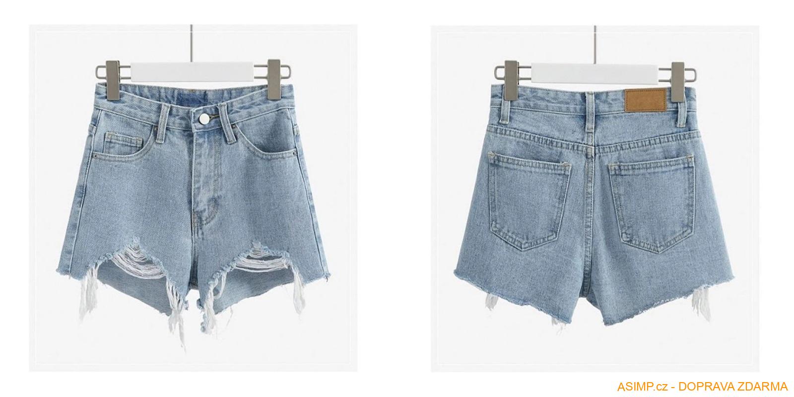 Dámské džínové kraťasy / AZ-000097