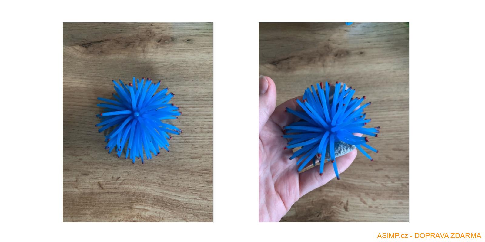 Dekorace do akvária - umělá sasanka / AZ-000096