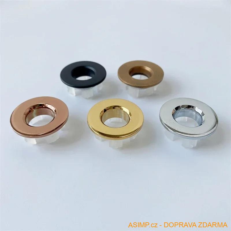 Ozdobná koncovka na přepadový otvor (barva bronzová) / A-002126 / DOPRAVA ZDARMA