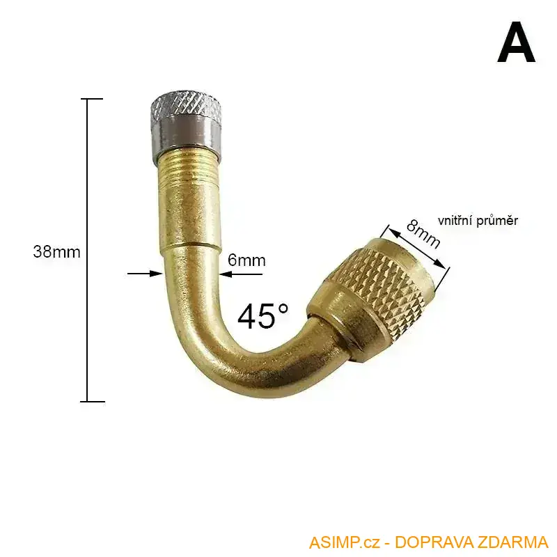 Redukce na ventilek / A-002039 / DOPRAVA ZDARMA
