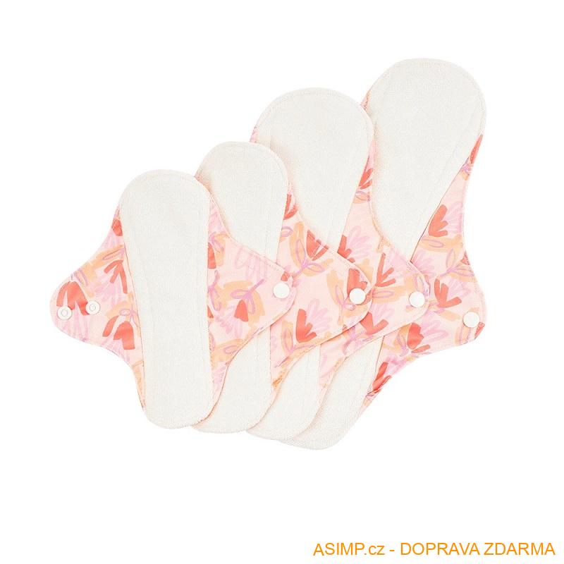 Opakovaně použitelná menstruační vložka (4 ks) / A-002048 / DOPRAVA ZDARMA