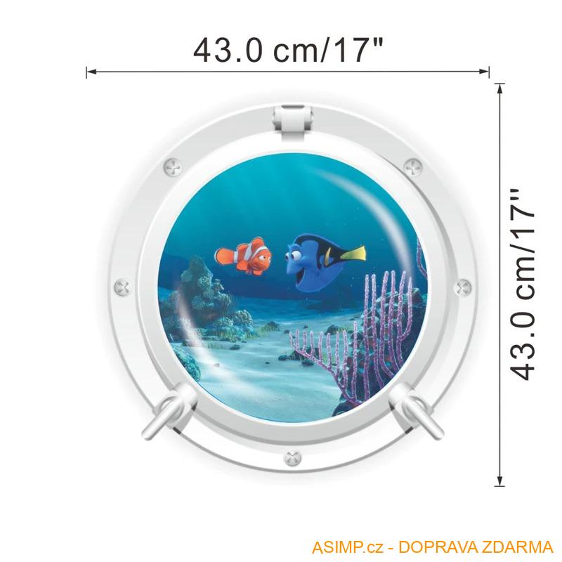 Samolepicí tapeta - Podmořský svět / A-002108 / DOPRAVA ZDARMA