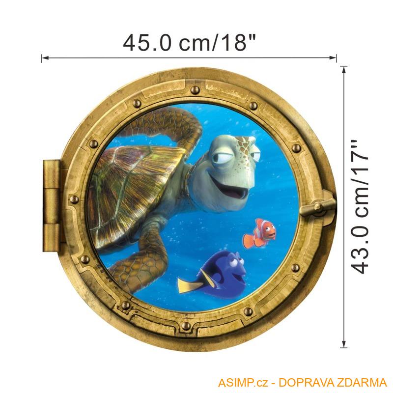 Samolepicí tapeta - Podmořský svět / A-002111 / DOPRAVA ZDARMA