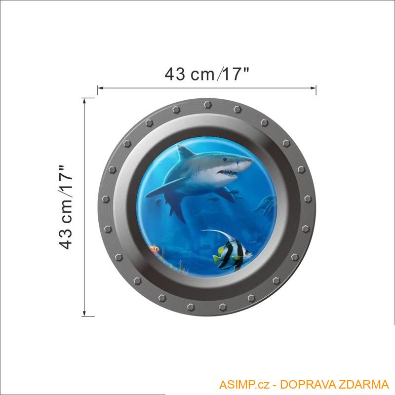 Samolepicí tapeta - Podmořský svět / A-002113 / DOPRAVA ZDARMA