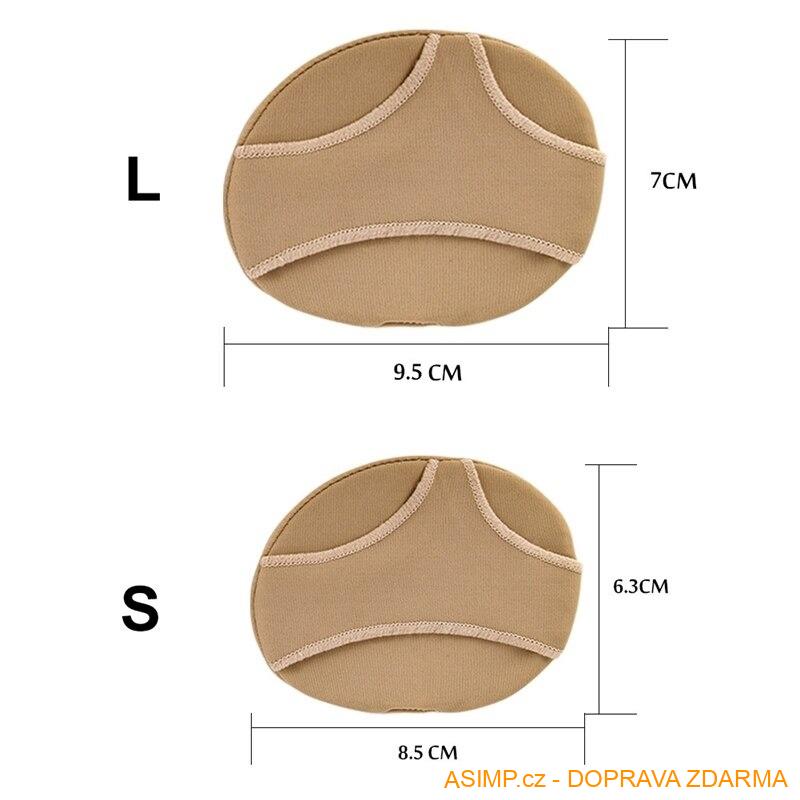 Ochranné absorbční polštářky do bot (1 pár) / A-002135 / DOPRAVA ZDARMA