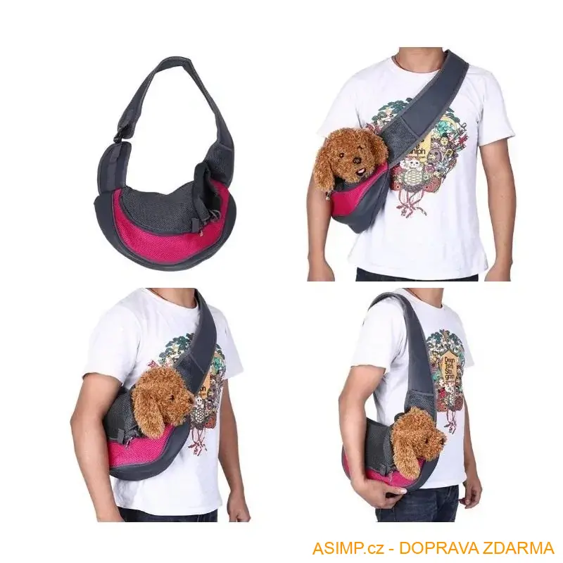 Cestovní taška na psa (zelená - L) / A-000362 / DOPRAVA ZDARMA