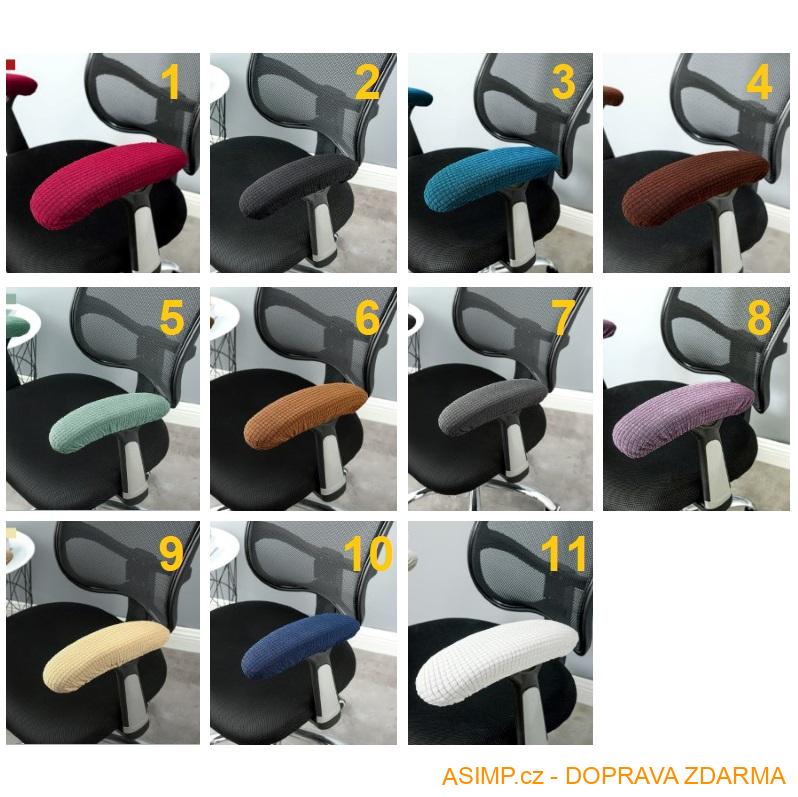 Potah na loketní opěrku židle / A-002220 / DOPRAVA ZDARMA