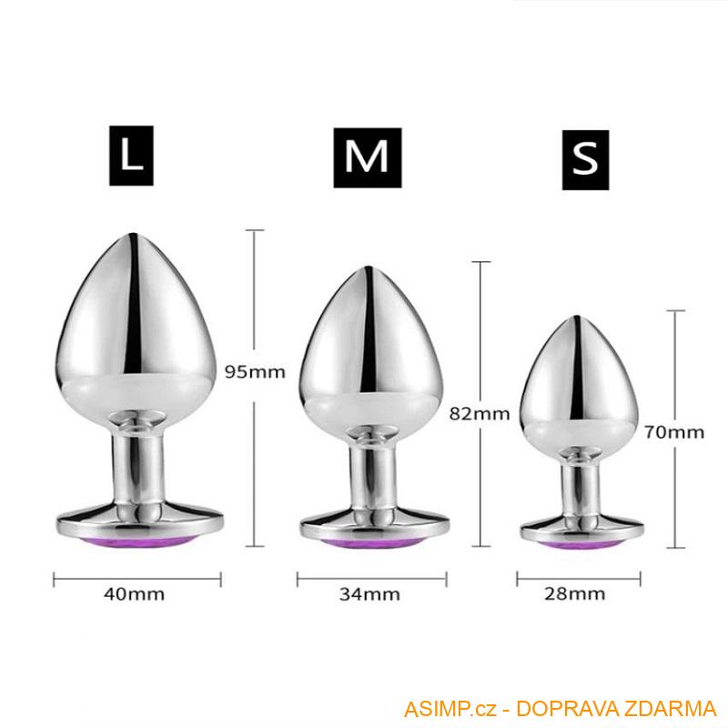 Anální kolík (velikost S) / A-000014 / DOPRAVA ZDARMA