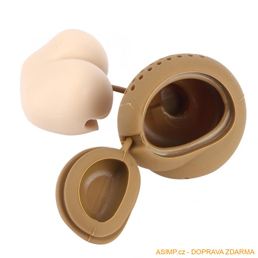 Funny sítko na čaj - Hovínko / A-003056 / DOPRAVA ZDARMA