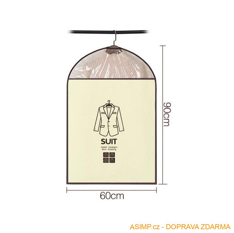 Ochranný obal na šaty / A-000832a / DOPRAVA ZDARMA